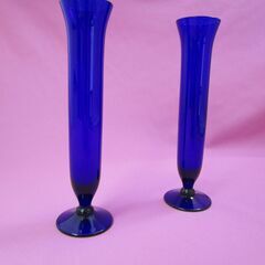 花瓶（一輪挿し）　青　1個100円