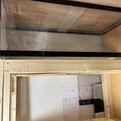 【値下げ】120センチアクリル水槽　大型水槽