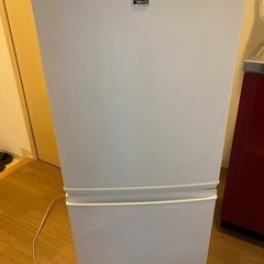 冷凍冷蔵庫　家庭用　白　SHARP SJ-14E1 【4月2日/...