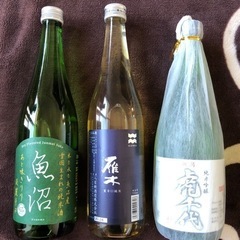 売り切れました。　　日本酒各種
