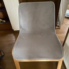 IKEA NOLMYRA  白木の足　椅子
