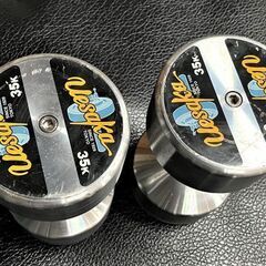 ウエサカ UESAKA X-ダンベル ゴム無 ダンベル35㎏×2 計70㎏ 2個セット【引取限定・現状渡し】