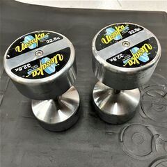 ウエサカ UESAKA X-ダンベル ゴム無 ダンベル32.5㎏×2 計65㎏ 2個セット【引取限定・現状渡し】