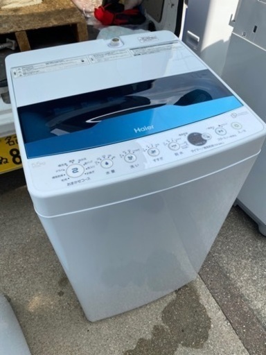 お薦め品‼️分解洗浄済み‼️インバータ搭載 ハイアール洗濯機5.5kg 2019年