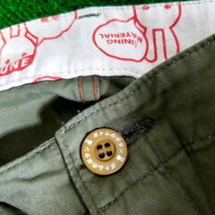 CUNE/キューン 目隠し2連うさぎ カーゴパンツ お洒落なワークパンツ