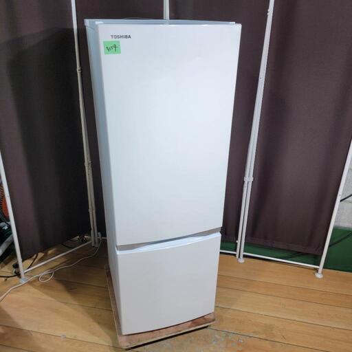 ‍♂️売約済み❌3154‼️設置まで無料‼️訳あり価格高年式2018年製✨東芝 170L 2ドア 冷蔵庫