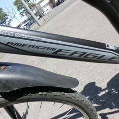 マウンテンバイク 26インチ アメリカンイーグル 自転車 ブラック 札幌市 西野店