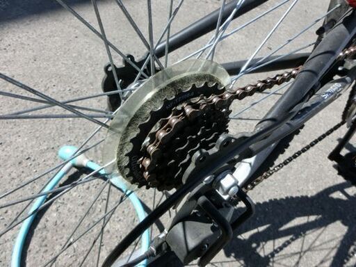 マウンテンバイク 26インチ アメリカンイーグル 自転車 ブラック 札幌