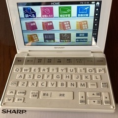 SHARP 電子辞書 PW-SH3-W