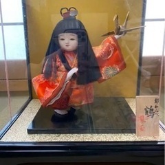 中古品 日本人形