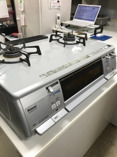 取引場所　南観音　K 2304-073 Rinnai ガステーブル　LPガス用　汚れキズあり　RT63VHT-R