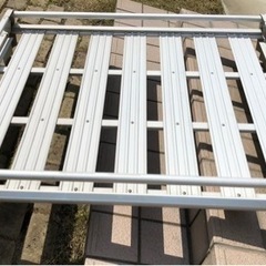 ⭐️ 値下げ‼︎JA22ジムニー ランドベンチャー純正ルーフキャリア アルミ製中古美品 引取り限定⭐️⭐️