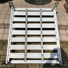 ⭐️ 値下げ‼︎JA22ジムニー ランドベンチャー純正ルーフキャリア アルミ製中古美品 引取り限定⭐️⭐️