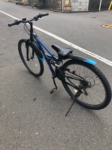 あさひ」ソリューションS-G 26インチ エレクトリックブルー子供用