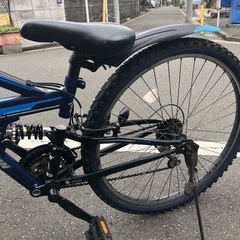 あさひ」ソリューションS-G 26インチ エレクトリックブルー子供用