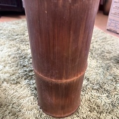 竹製の花瓶