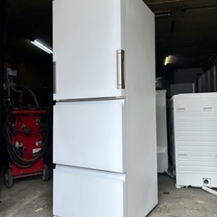 札幌引取り歓迎 19年製 SHARP シャープ 350L 3ドア冷蔵庫 SJ-GW35F-W どっちもドア