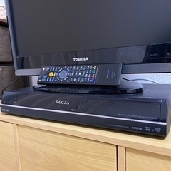 テレビとレコーダーTOSHIBA REGZA A8000 22A8000(K)