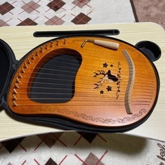 16弦木製ライアーハープ