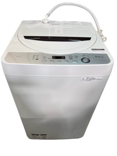 NO.291 【2018年製】SHARP 全自動洗濯機 5.5kg ES-GE5B-T