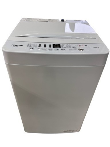 NO.292 【2020年製】Hisense 全自動洗濯機 5.5kg HW-T55D