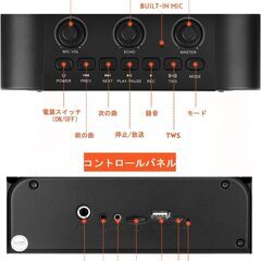 スピーカーセット 拡声器 ワイヤレスマイク1本付き