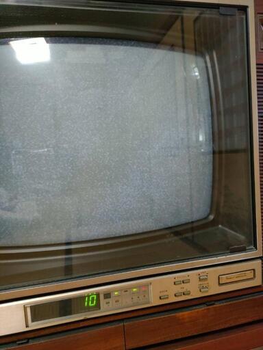 ナショナル家具調テレビ