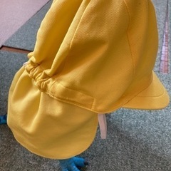 黄色　カラー帽子　保育園　幼稚園