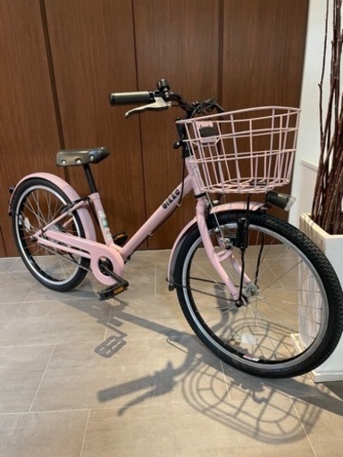 ブリヂストン bikke j 22インチ 人気のE.Xオールドローズ