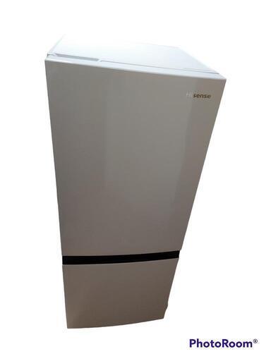 ハイセンス　ノンフロン２ドア冷凍冷蔵庫　2021年製　HR-D15E型