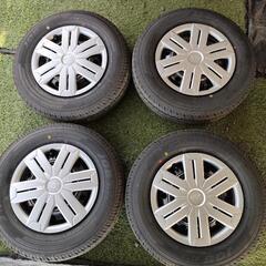 アトレー新車外し 145/80R12 ハイゼット タイヤホイールセット 2023年製 直接取引大歓迎