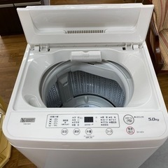 I682 🌈 2021の美品♪ YAMADA 洗濯機 （5.0㎏） ⭐ 動作確認済 ⭐ クリーニング済