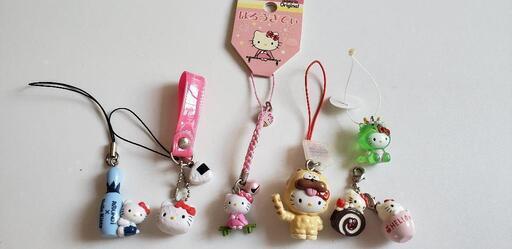 ご当地キティストラップ他　22個セット ハローキティ ご当地キティ ストラップ 22個おまとめ（ハワイ日焼け他