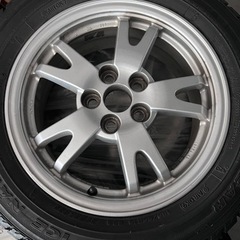 未使用に近い▶︎スタッドレス　アルミ　タイヤ