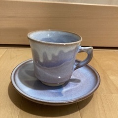 コーヒー茶碗　萩焼