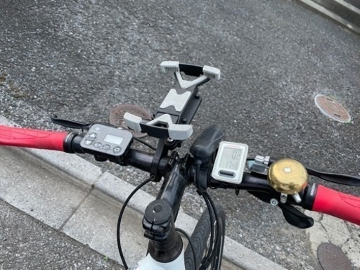 済)パナソニック 売れ筋 電気アシスト自転車 速度計空気入れ付き 