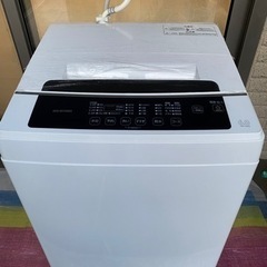 【取扱説明書付き】アイリスオーヤマ　全自動洗濯機　IAW-T602E