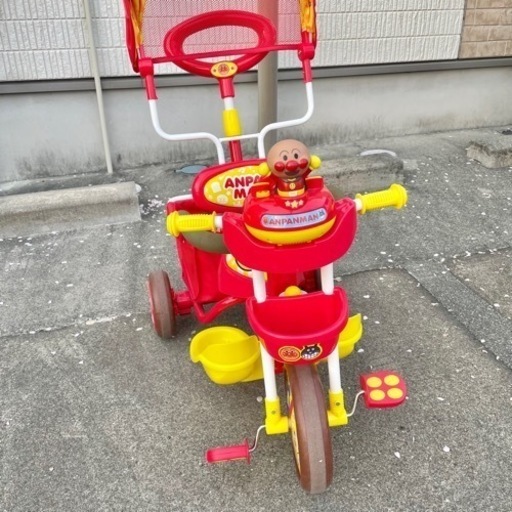 Amazon.co.jp: 三輪車 それいけ!アンパンマンデラックスII オレンジ 