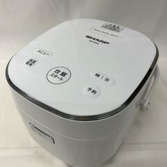 【北見市】シャープ SHARP 炊飯器 3合炊き KS-CF05...