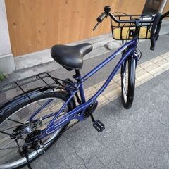 [TAKEDA] Town Cruiser(タウンクルーザー)26吋 外装6段/ネイビーXブラック