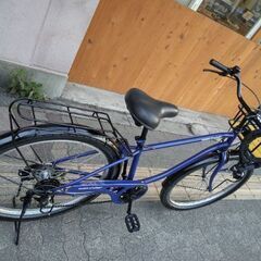 [TAKEDA] Town Cruiser(タウンクルーザー)26吋 外装6段/ネイビーXブラック