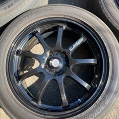 エリシオン用　アルミホイール4本　18インチ　7.5J