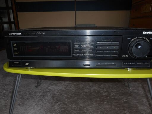 パイオニア　ＣＬＤ－７７０と洋画ＬＤ９２枚