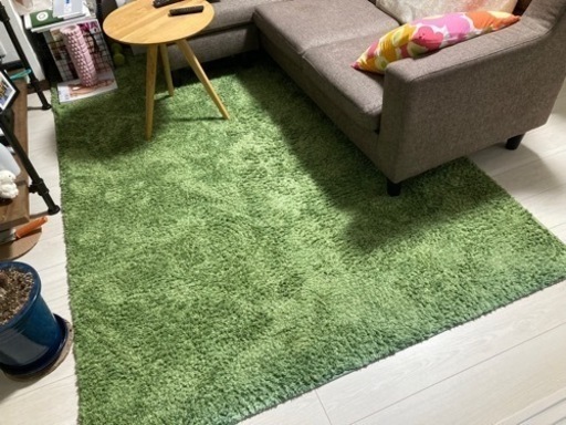 取寄商品 最終値下 新品未使用開封済 ニトリ 抗菌防臭 ラグ PBシャギー