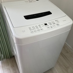 【ネット決済・配送可】アイリスオーヤマ　洗濯機
