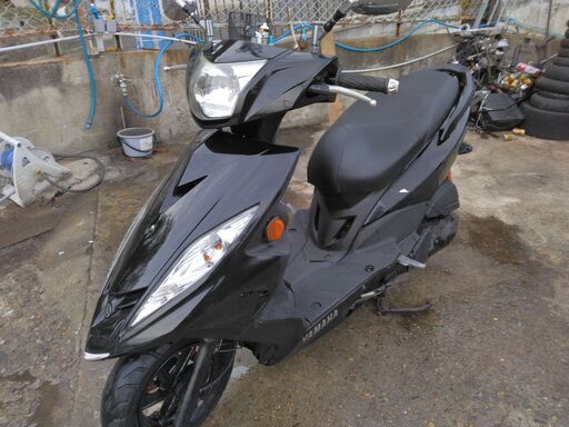 ヤマハGTR125 SE51 黒 シグナスの兄弟？必要最低限の整備でお安く