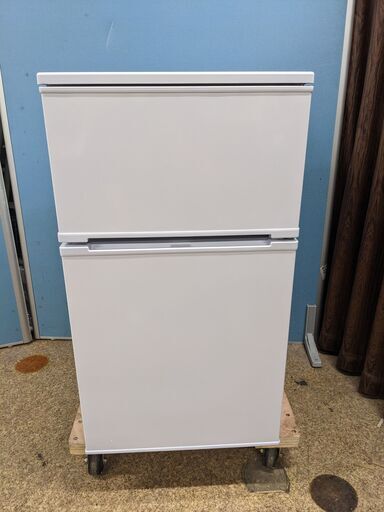 【高年式】2022年製 Abitelax 2ドア冷凍冷蔵庫 90L AR-951 右開き コンパクト 単身