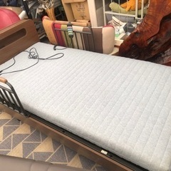 ニトリ 昇降機能付き電動リクライニングベッド マットセット 定価17 