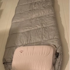 キャンプ枕、寝袋セット（マット付き）