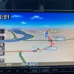 ALPINE VIE-X008 DVD地デジナビ　動作ok 中古